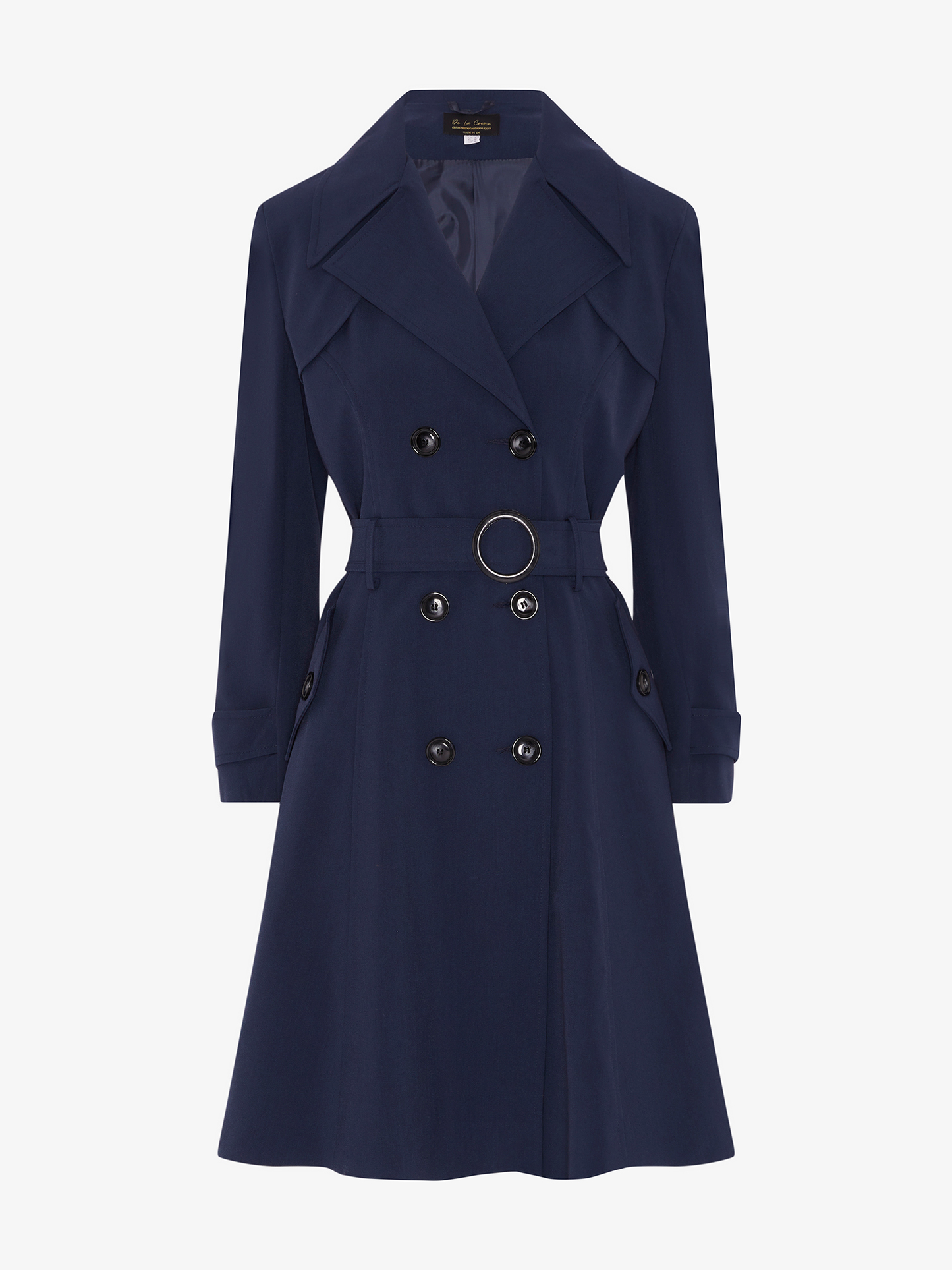 Double Breasted Trench Mac Coat