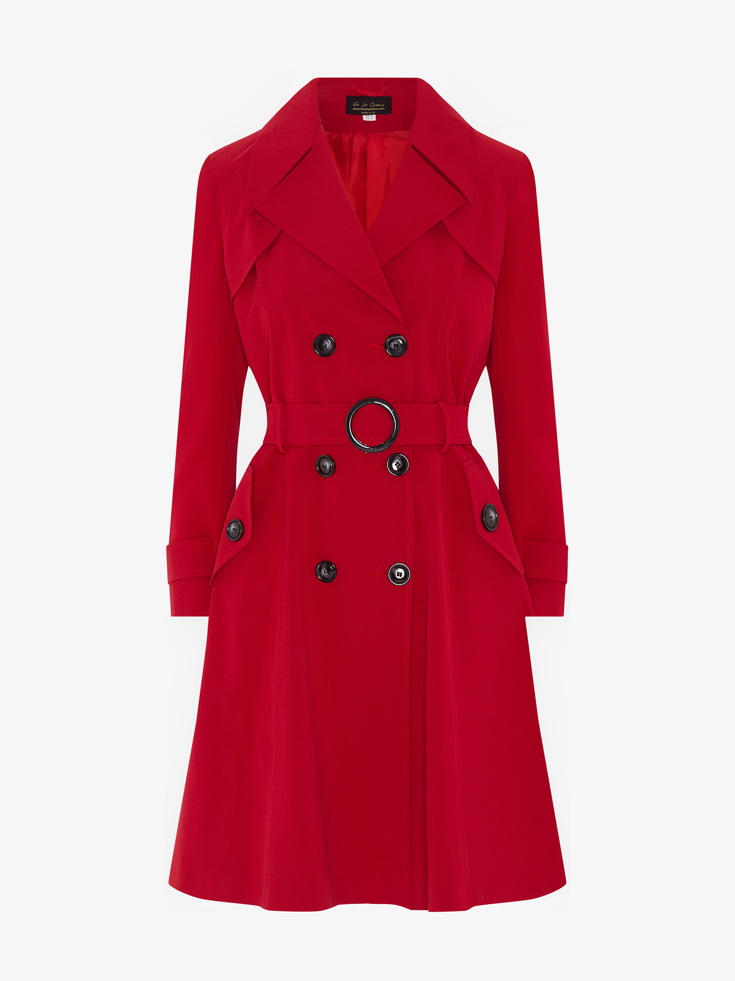 Double Breasted Trench Mac Coat