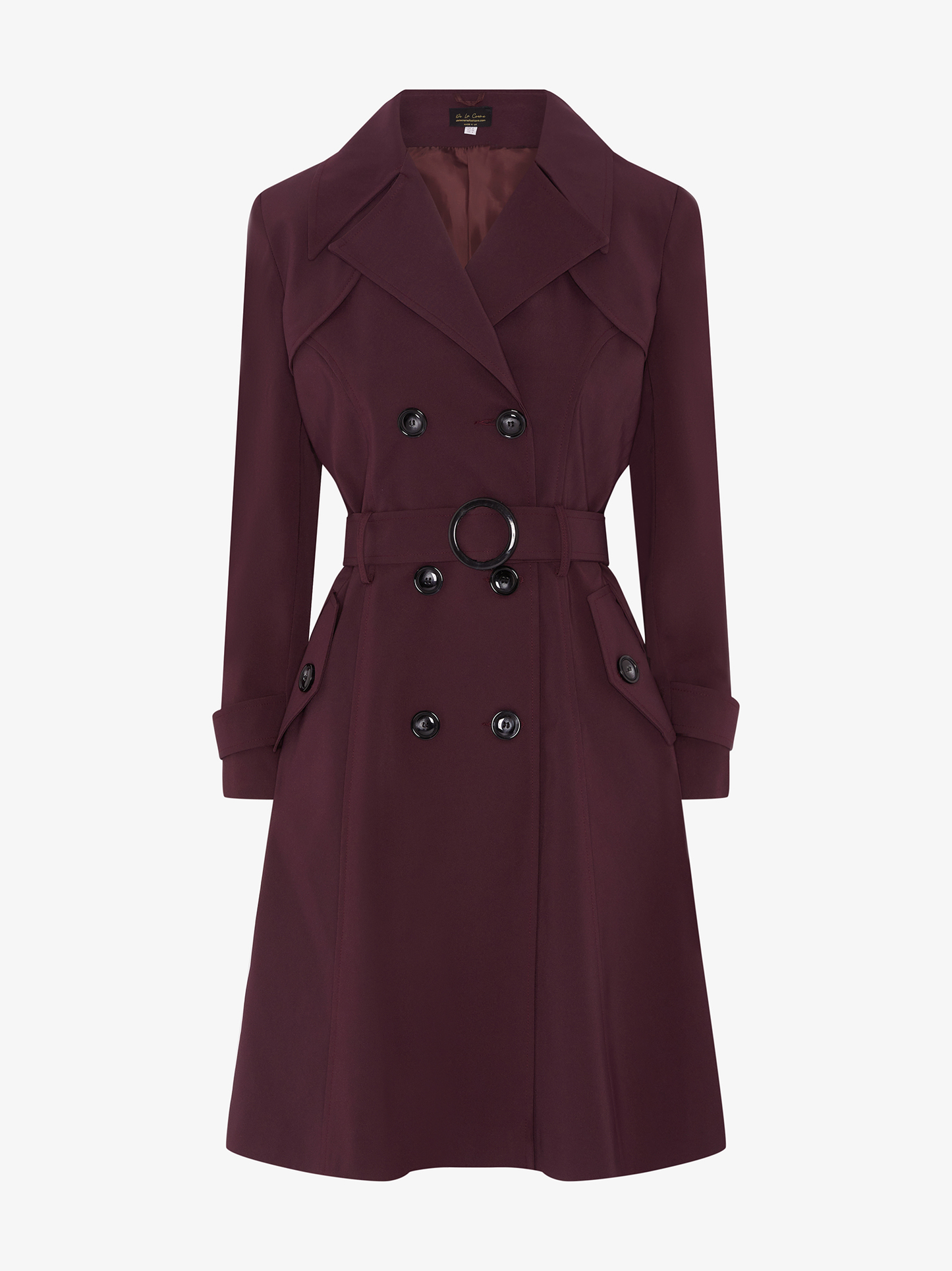 Double Breasted Trench Mac Coat