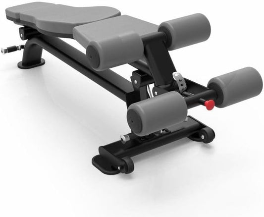 Premium Adjustable Decline Bench, Durable Construction, Comfort,