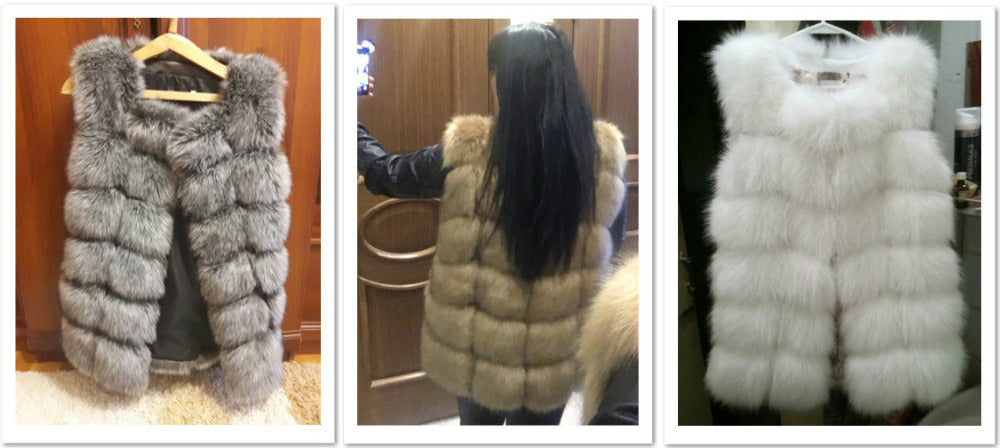 Luxury Fox Vest