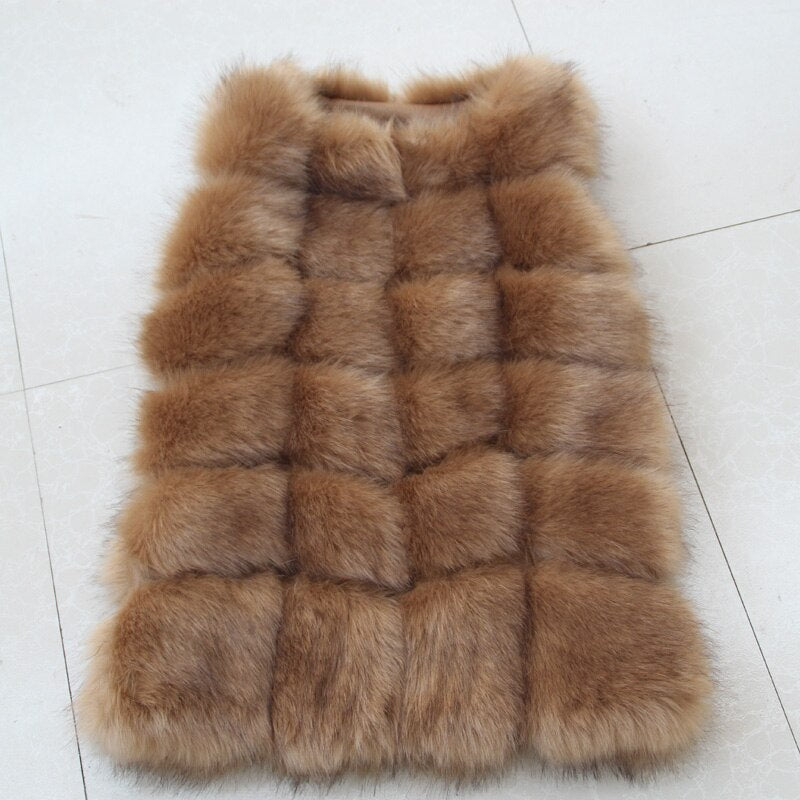 Luxury Fox Vest