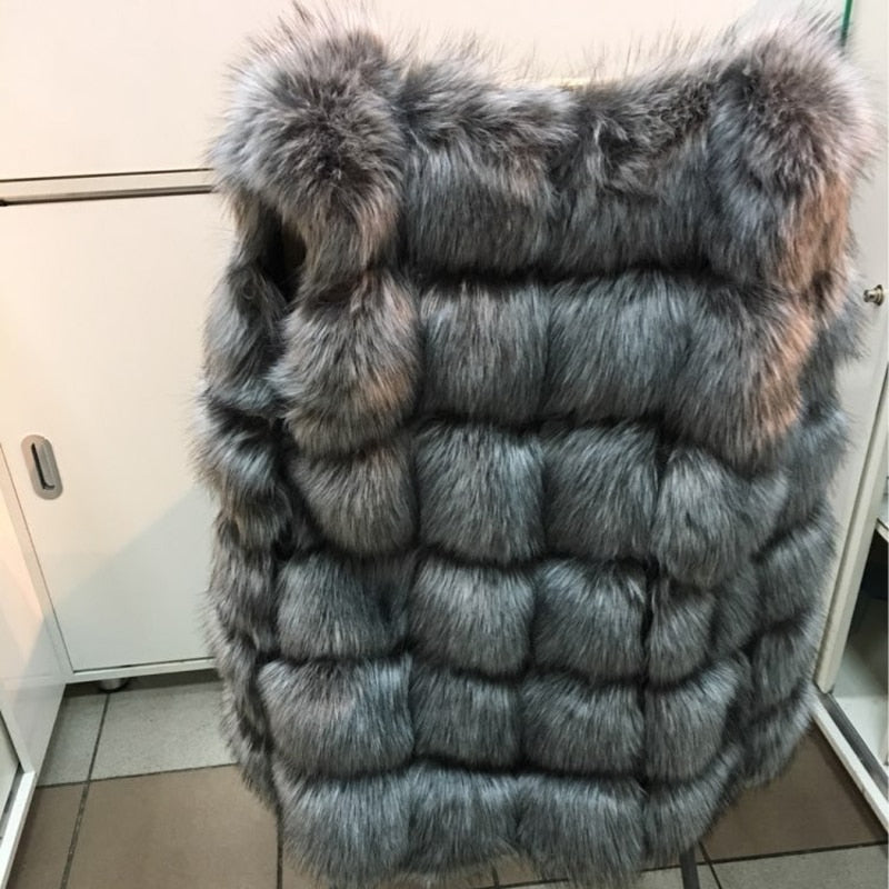 Luxury Fox Vest