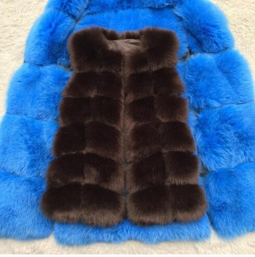 Luxury Fox Vest