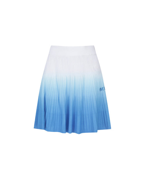 Valeria Golf: Women Gradient  Skirt - Sky Blue