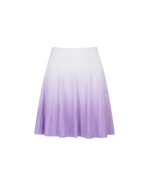 Valeria Golf: Women Gradient  Skirt - Lavender