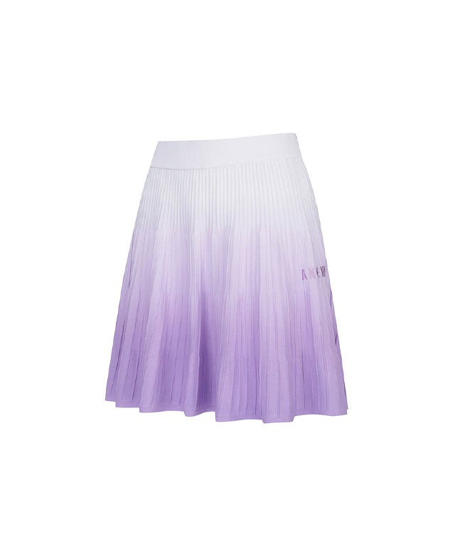 Valeria Golf: Women Gradient  Skirt - Lavender