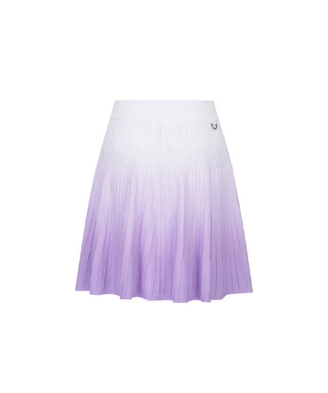 Valeria Golf: Women Gradient  Skirt - Lavender