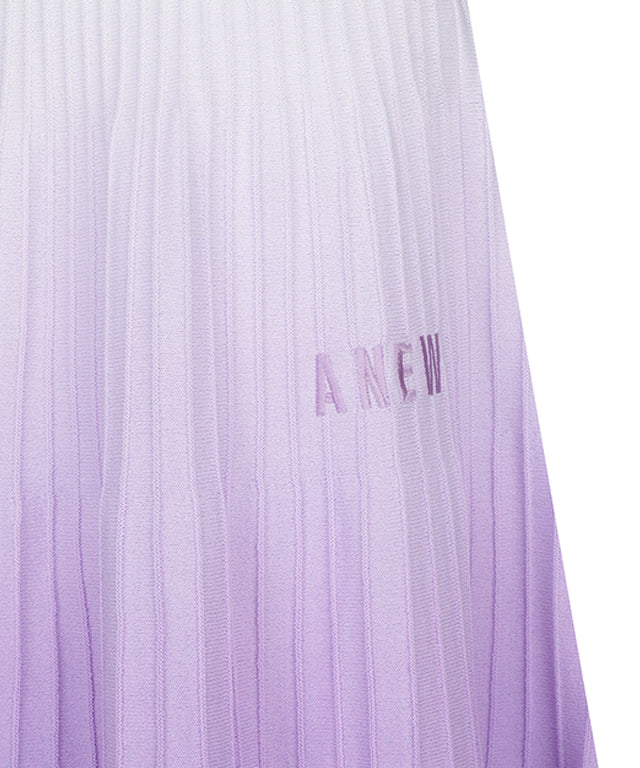 Valeria Golf: Women Gradient  Skirt - Lavender