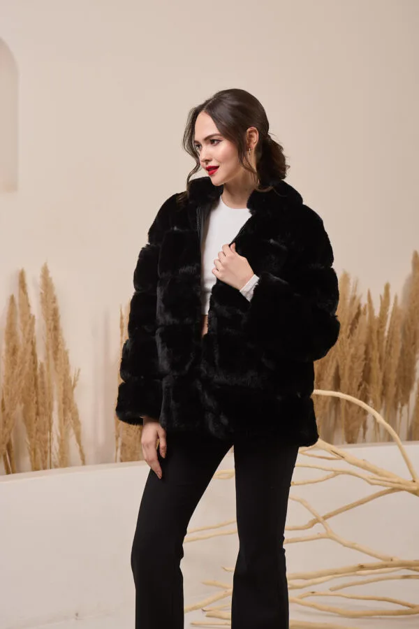 Black Fur Coat