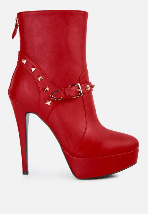 It Girl Leather Ankle Boot