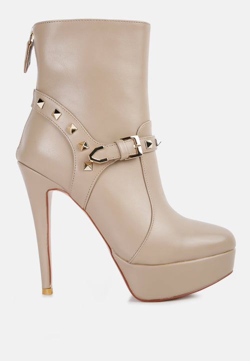 It Girl Leather Ankle Boot