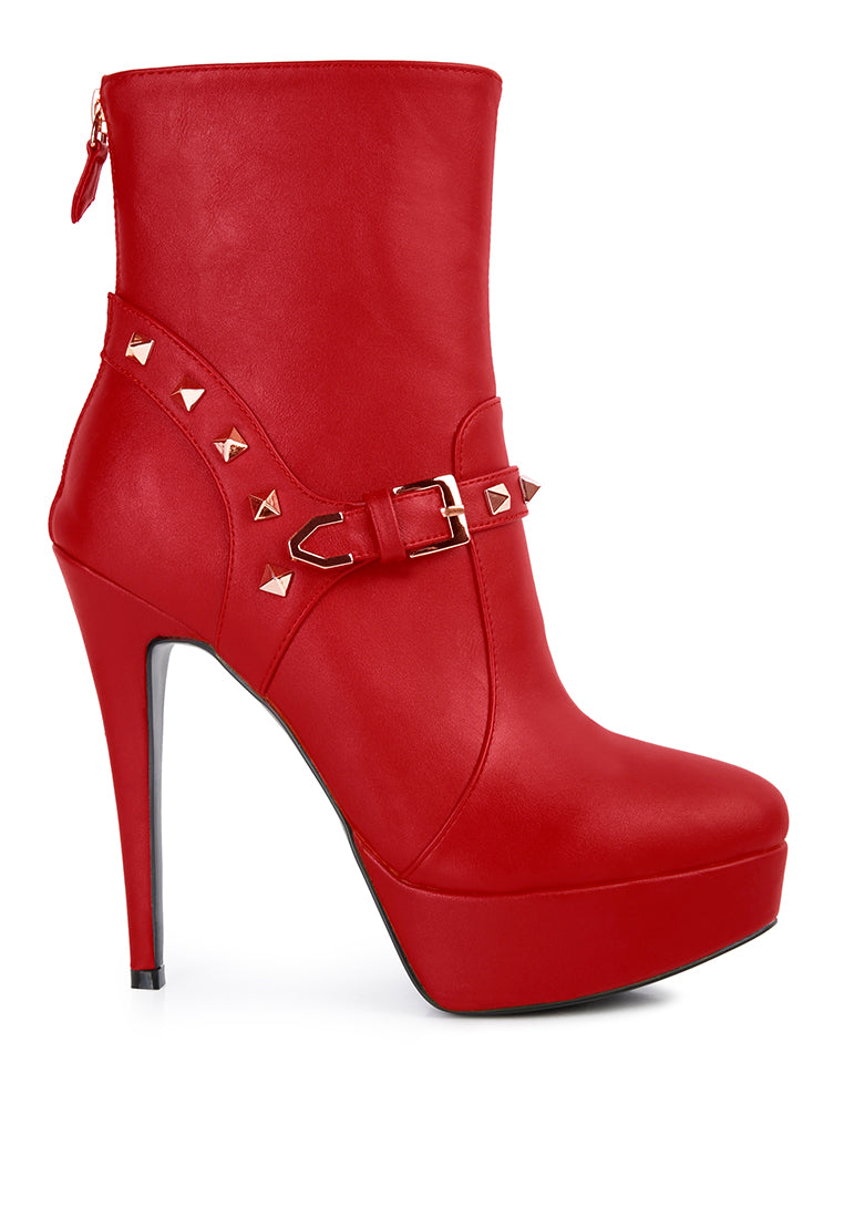 It Girl Leather Ankle Boot