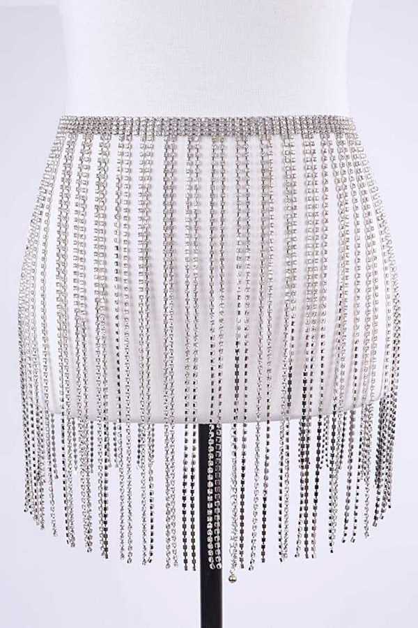 Rhinestone Skirt/Body Jewelry